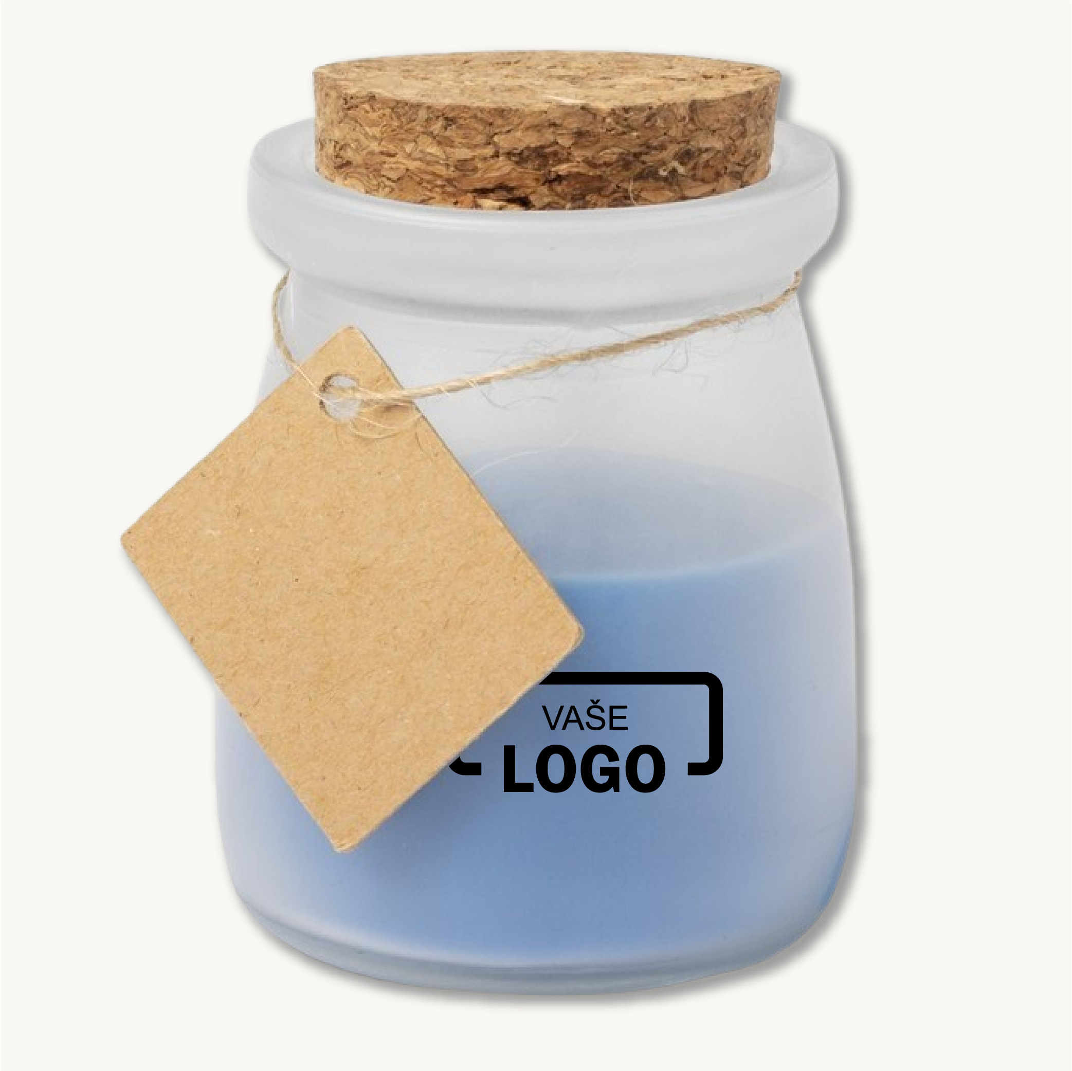 Vonná svíčka ve skle