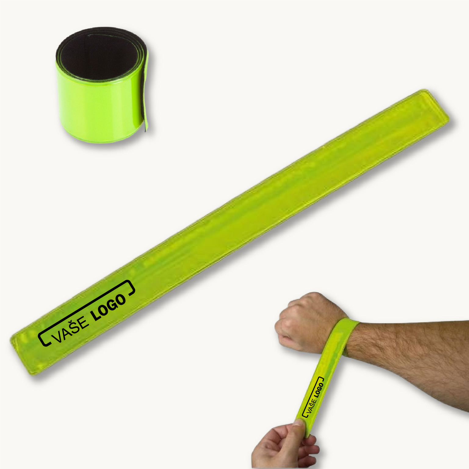 Reflexná páska na ruku