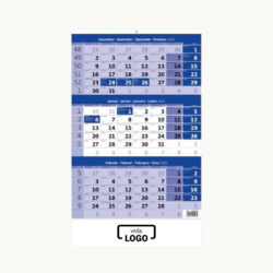 3 měsíční nástěnný kalendář