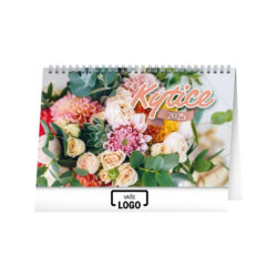 Stolní kalendář květiny