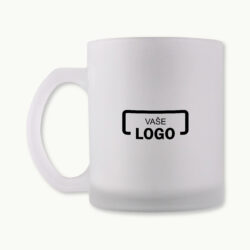 Skleněný hrnek matný