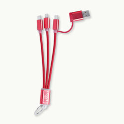 USB nabíjací kábel s príveskom obrázok 1