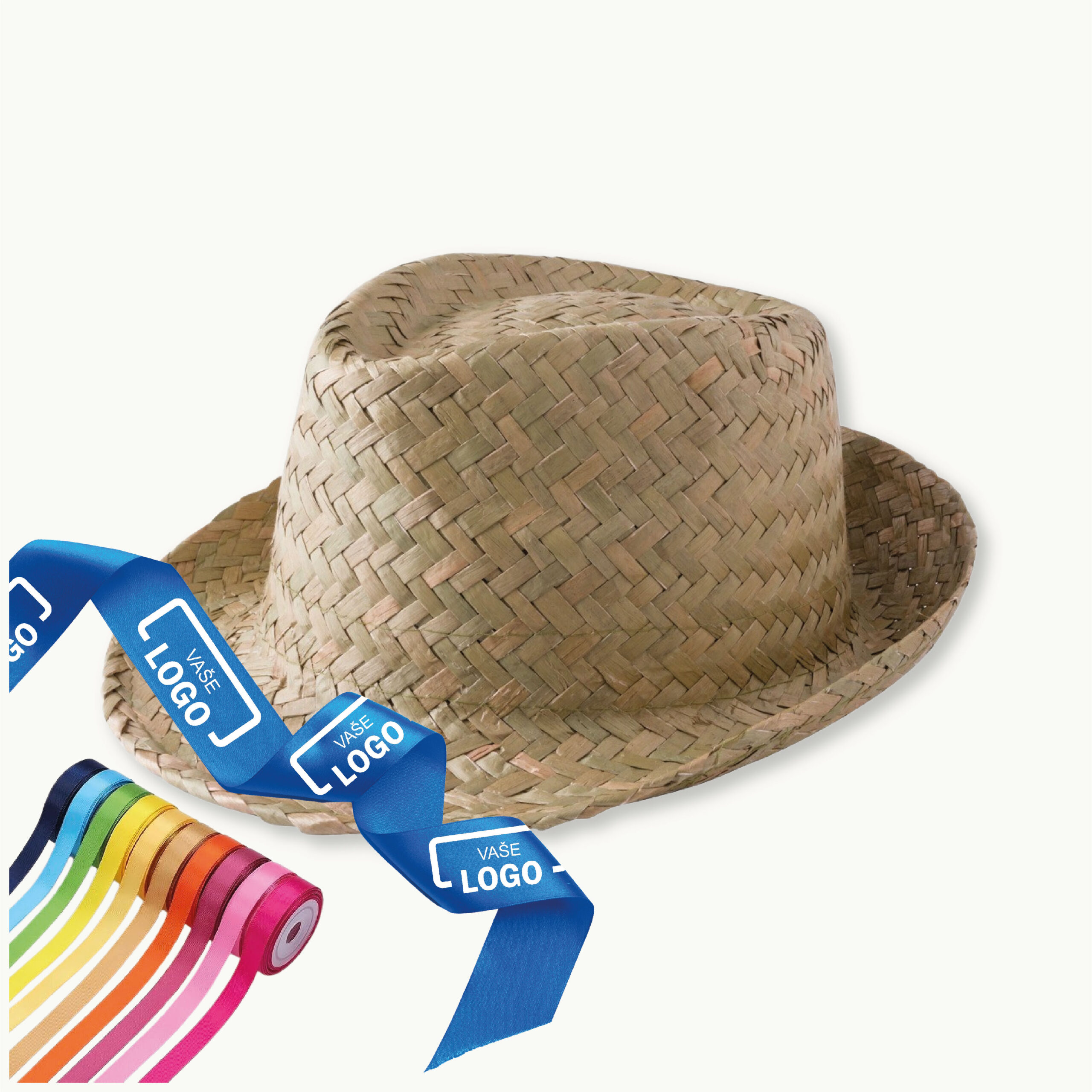 Eko klobúk so stuhou obrázok 2