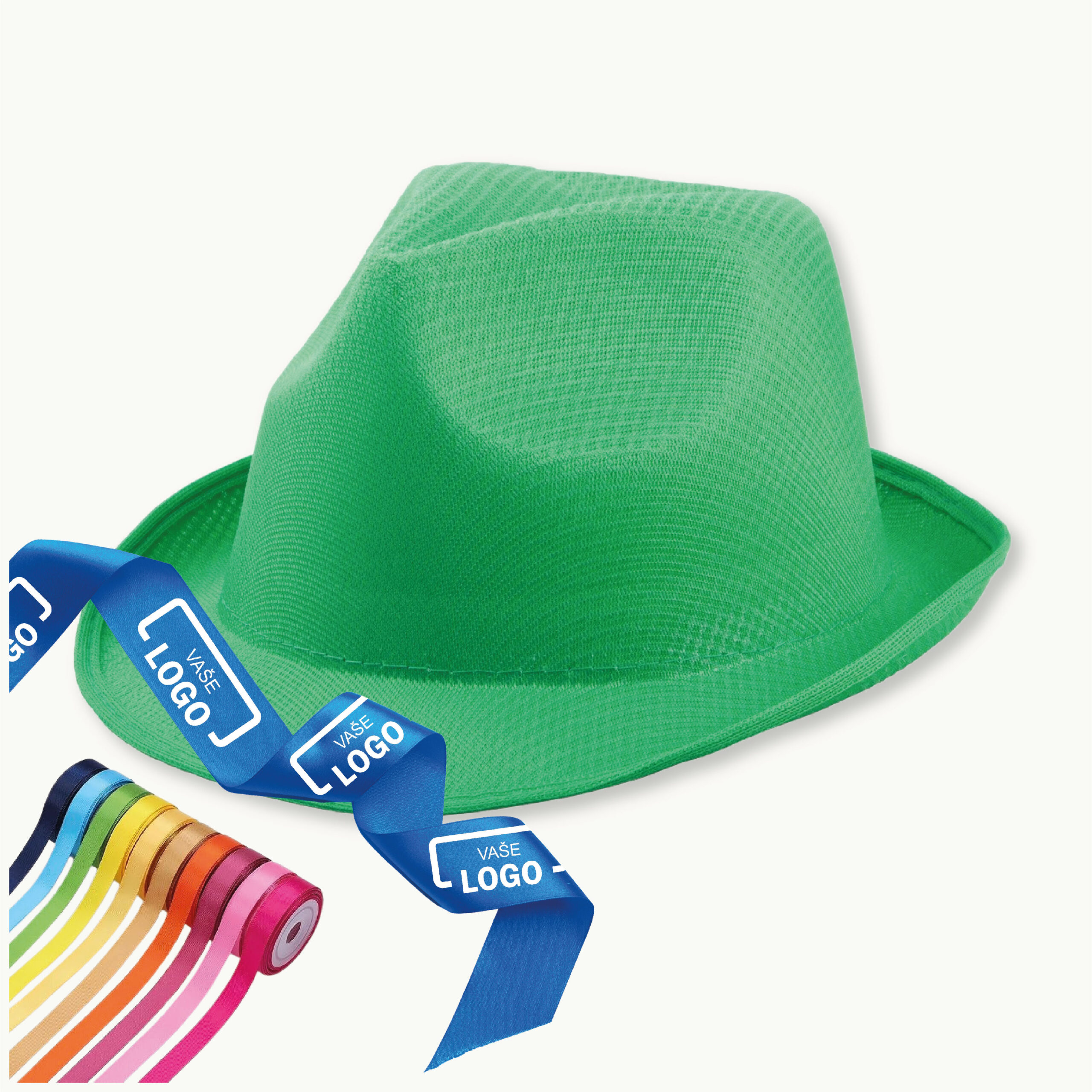 Unisex klobúk so stuhou obrázok 7