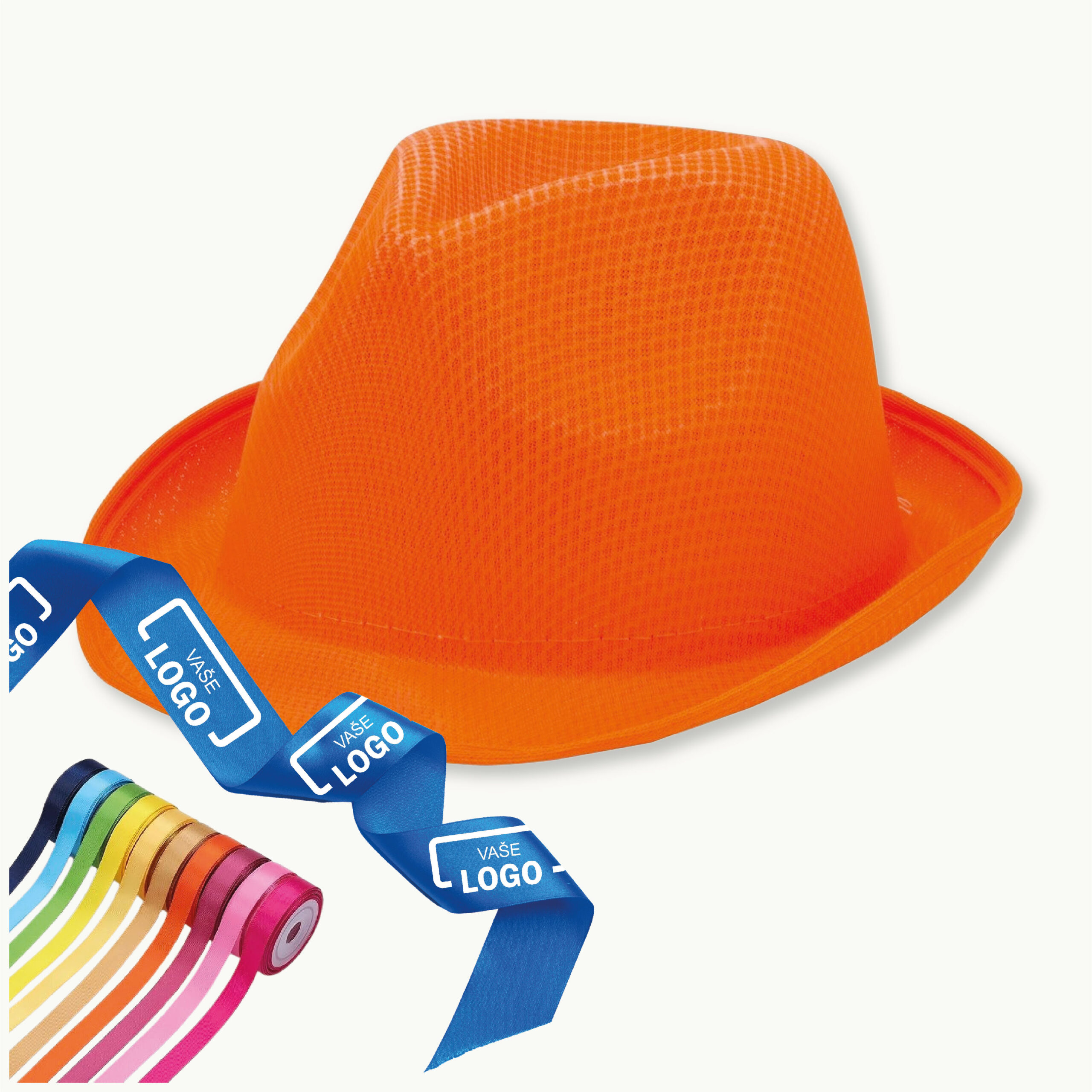 Unisex klobúk so stuhou obrázok 2