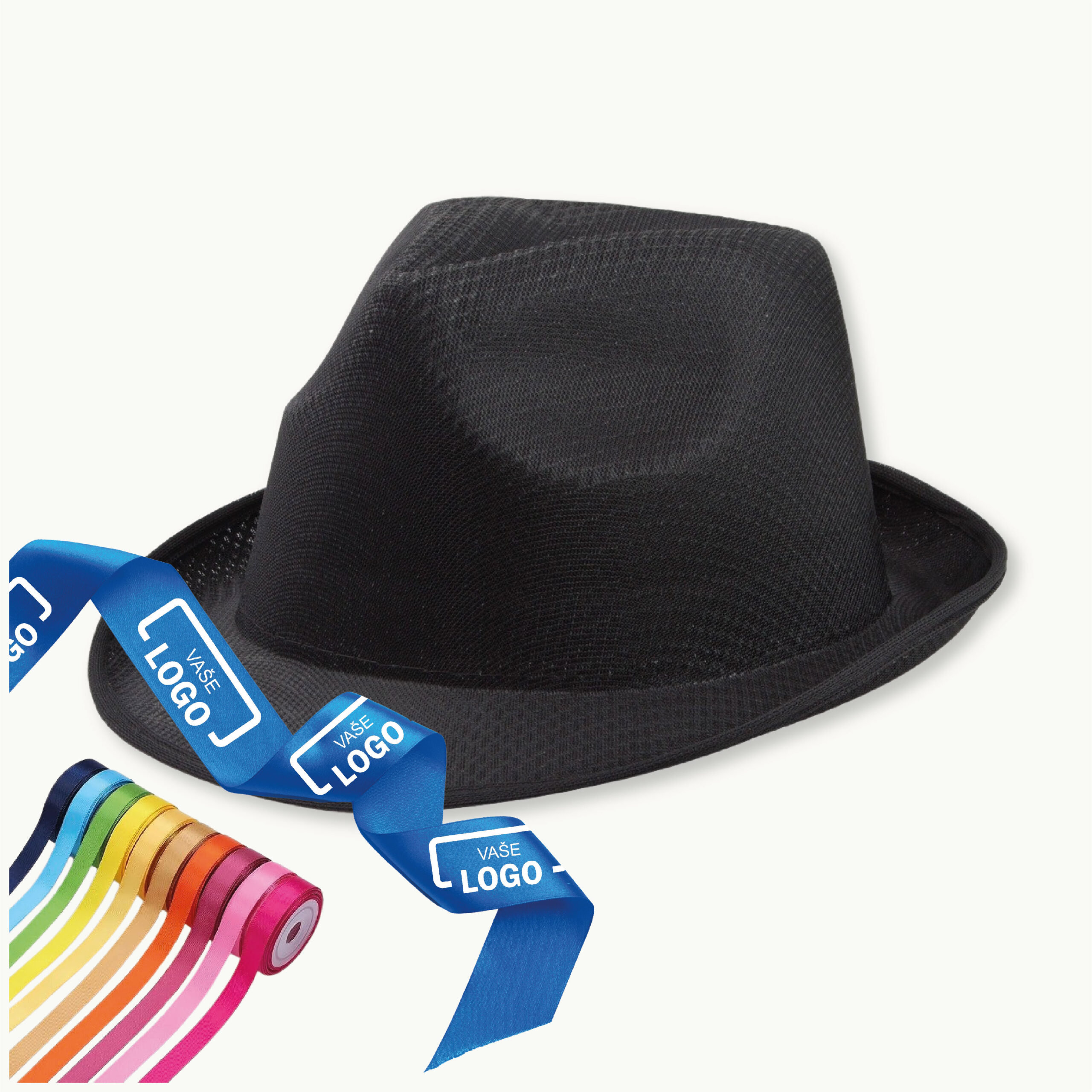 Unisex klobúk so stuhou obrázok 8