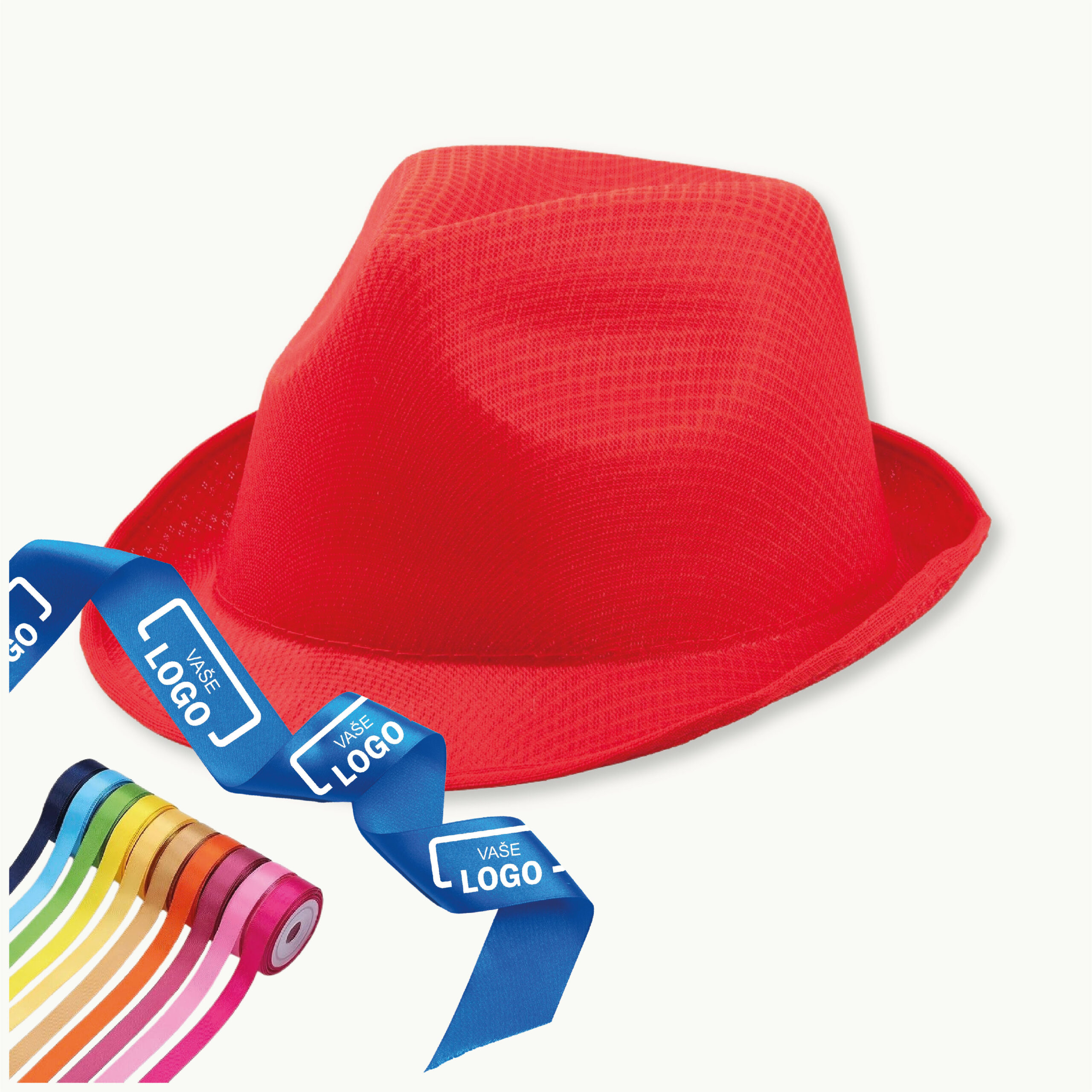 Unisex klobúk so stuhou obrázok 5