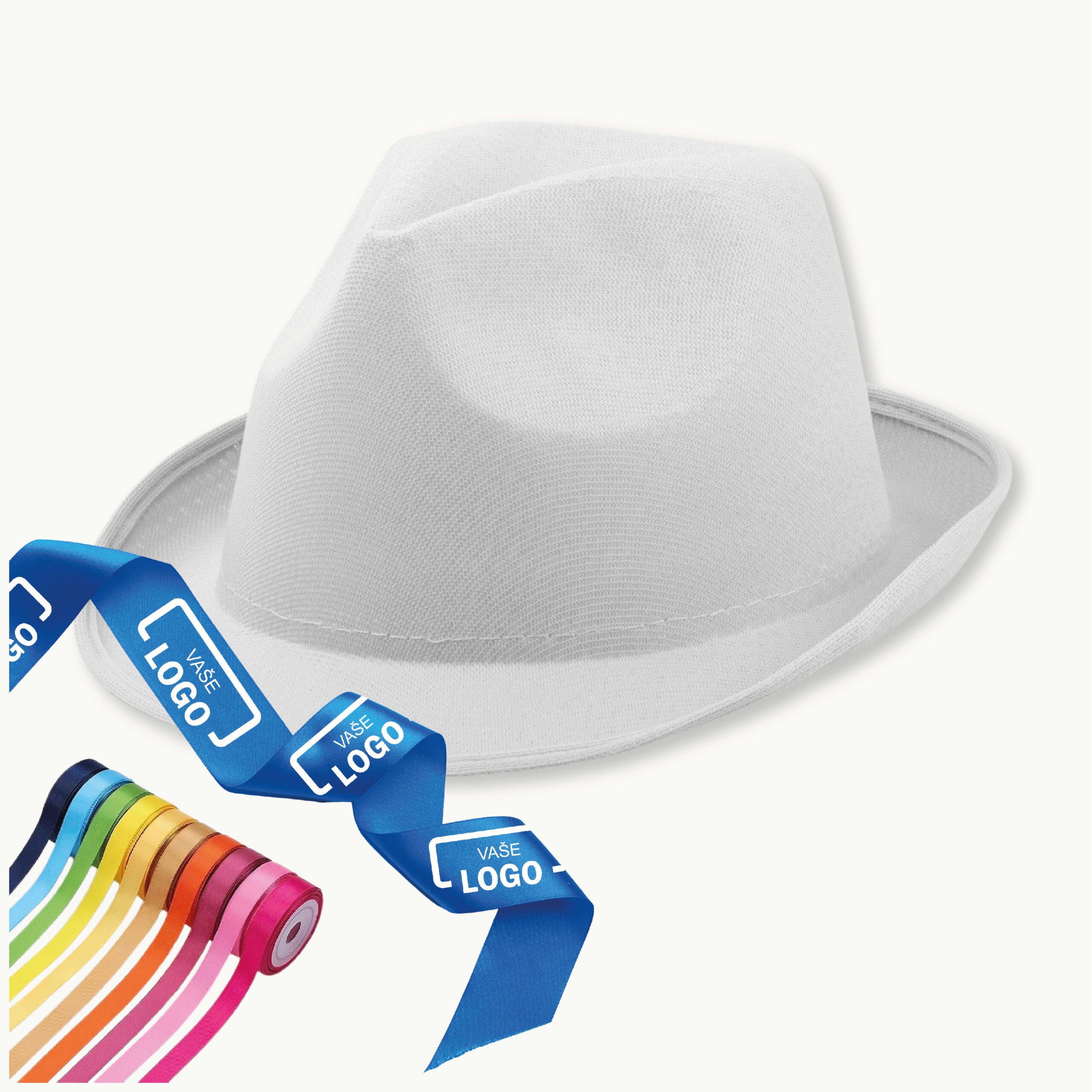 Unisex klobúk so stuhou obrázok 4