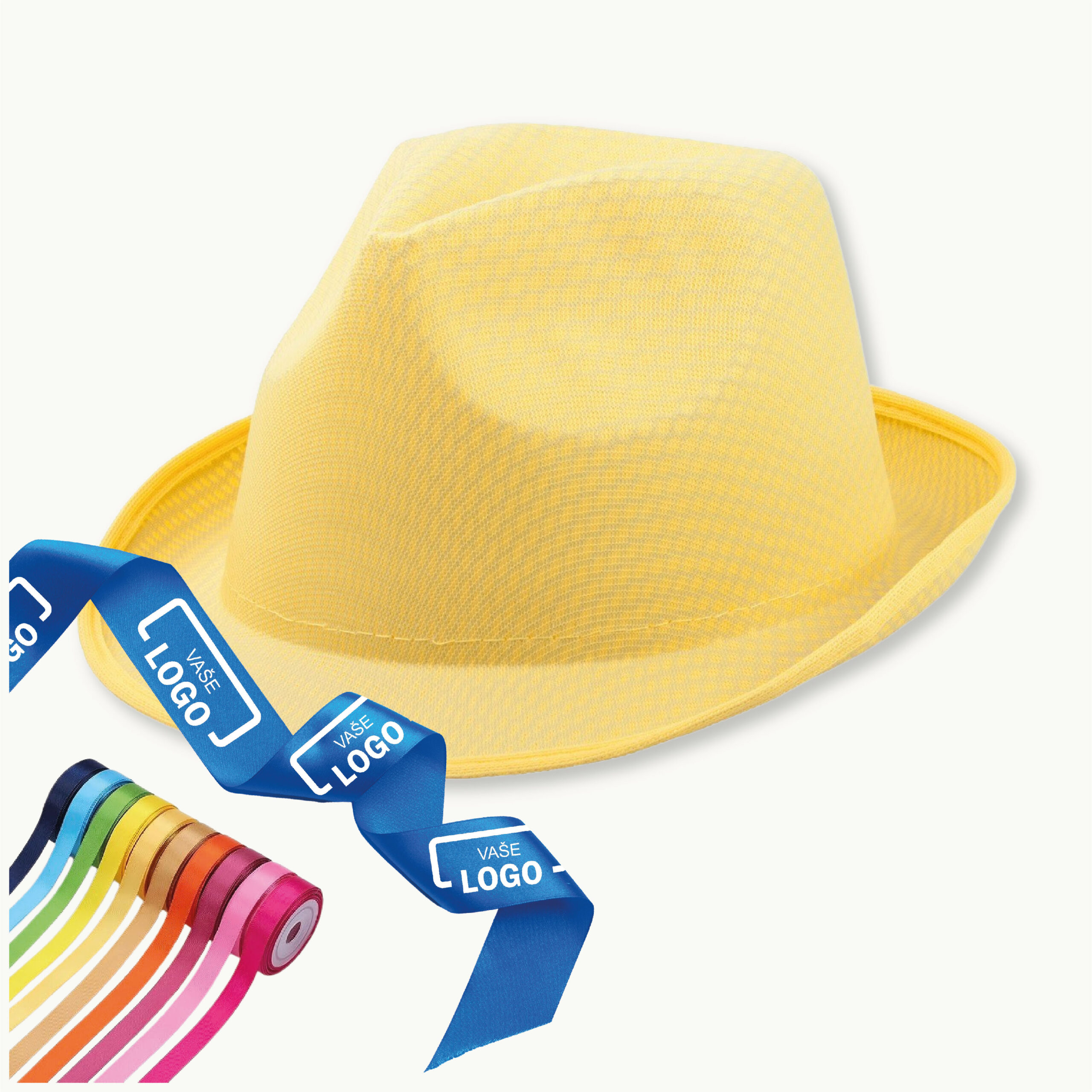 Unisex klobúk so stuhou obrázok 3