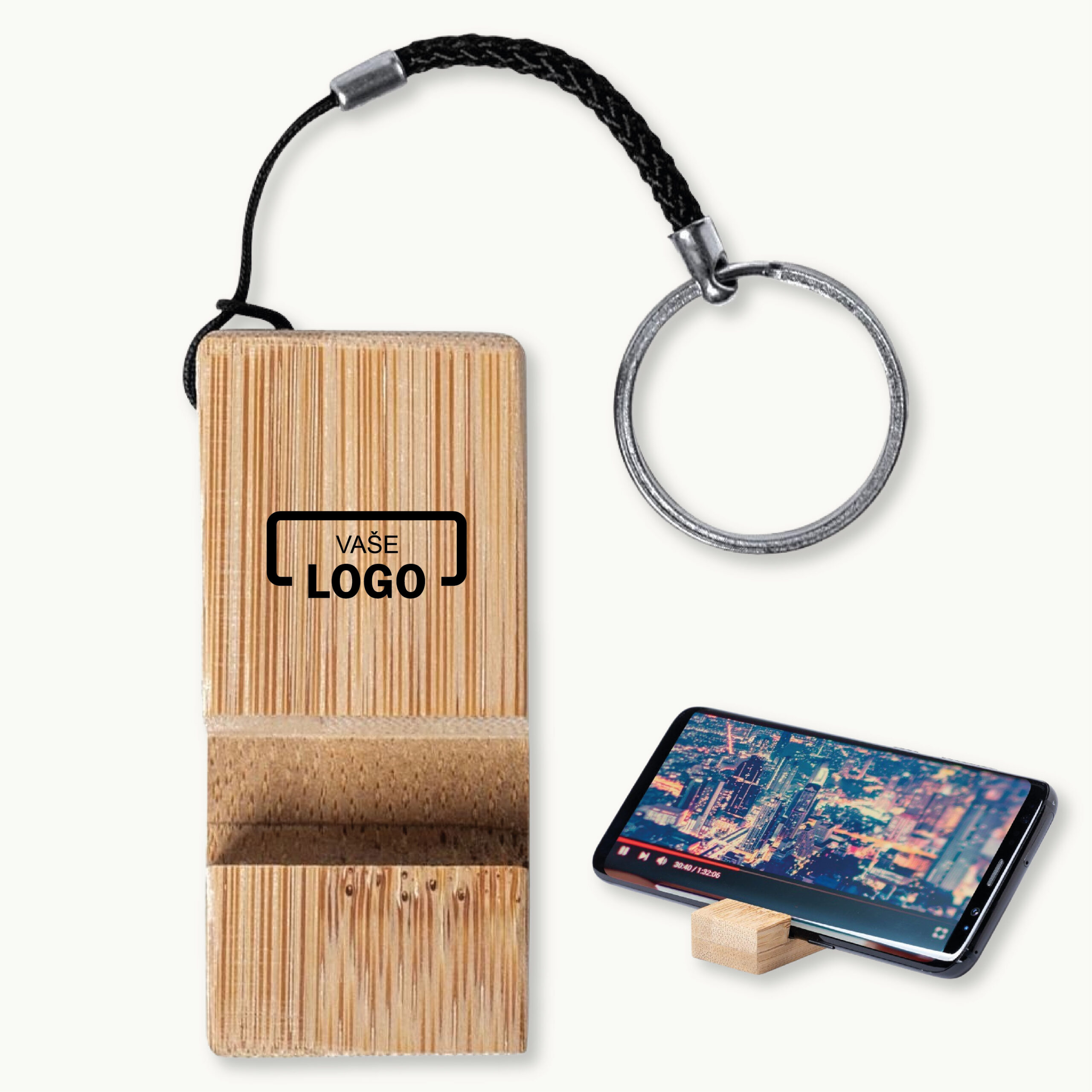 Stojan na mobil přívěsek