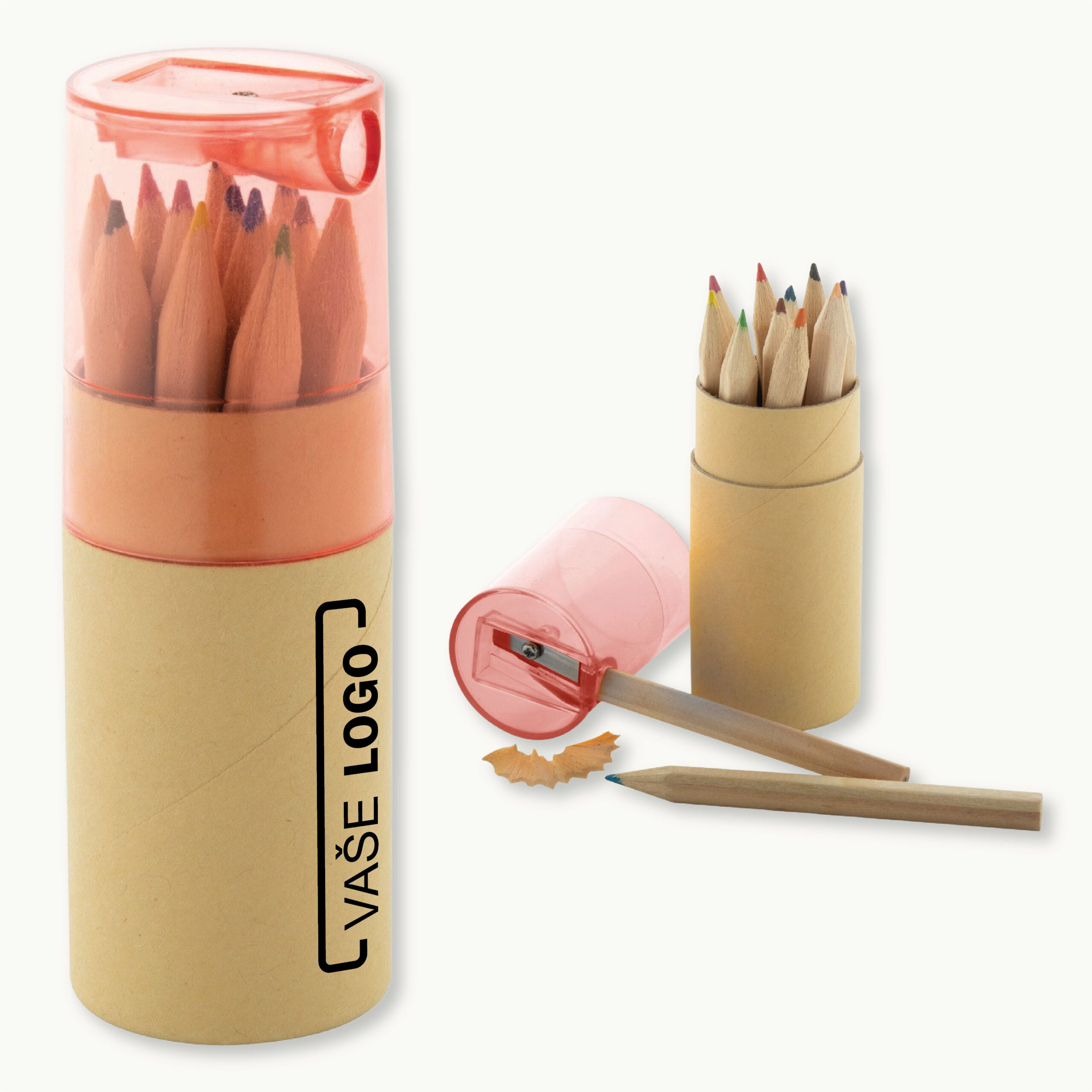 Sada 12 pastelek v tubě