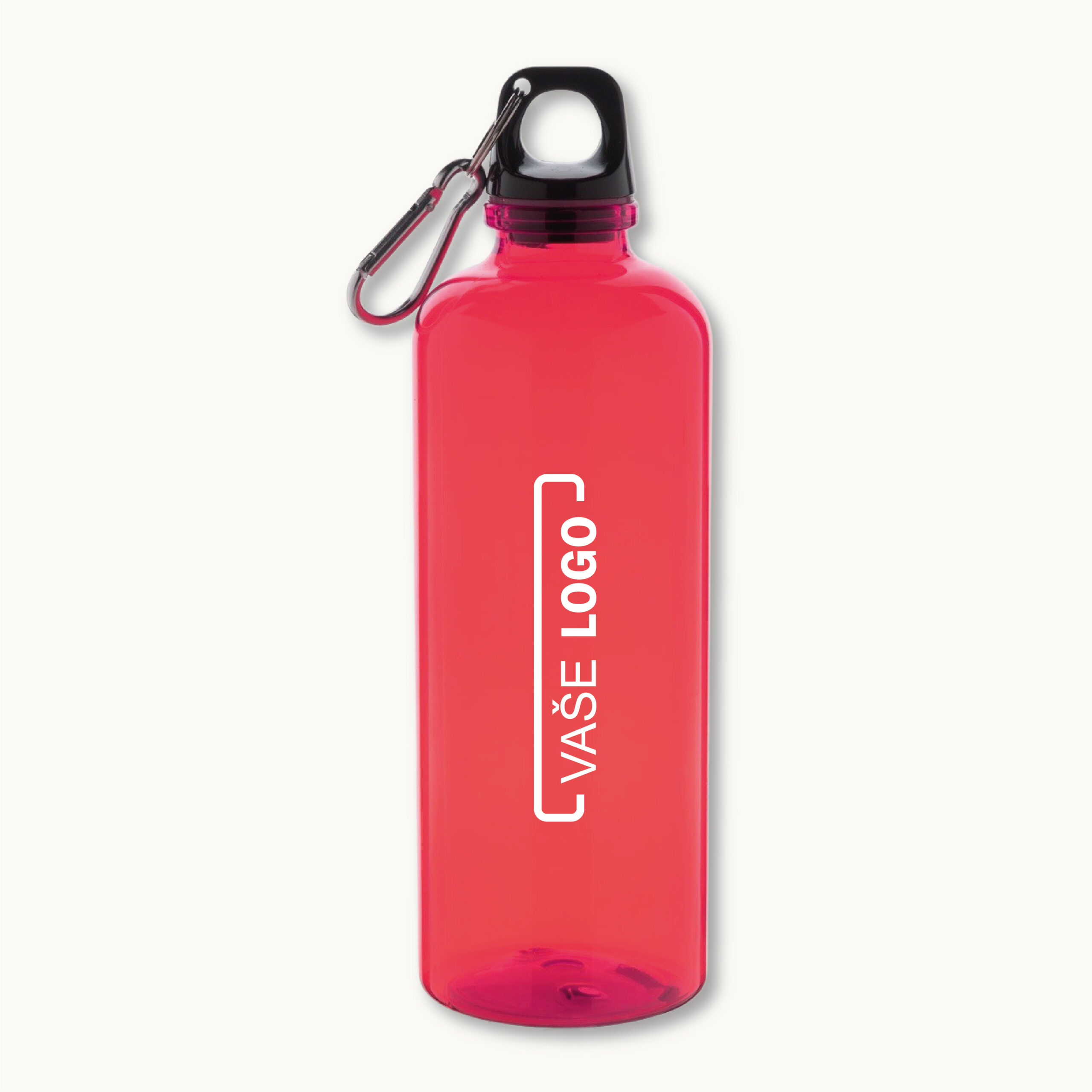 RPET fľaša s karabínou 600ml obrázok 4