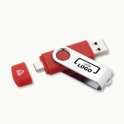 Rotační USB flash disk + USB C
