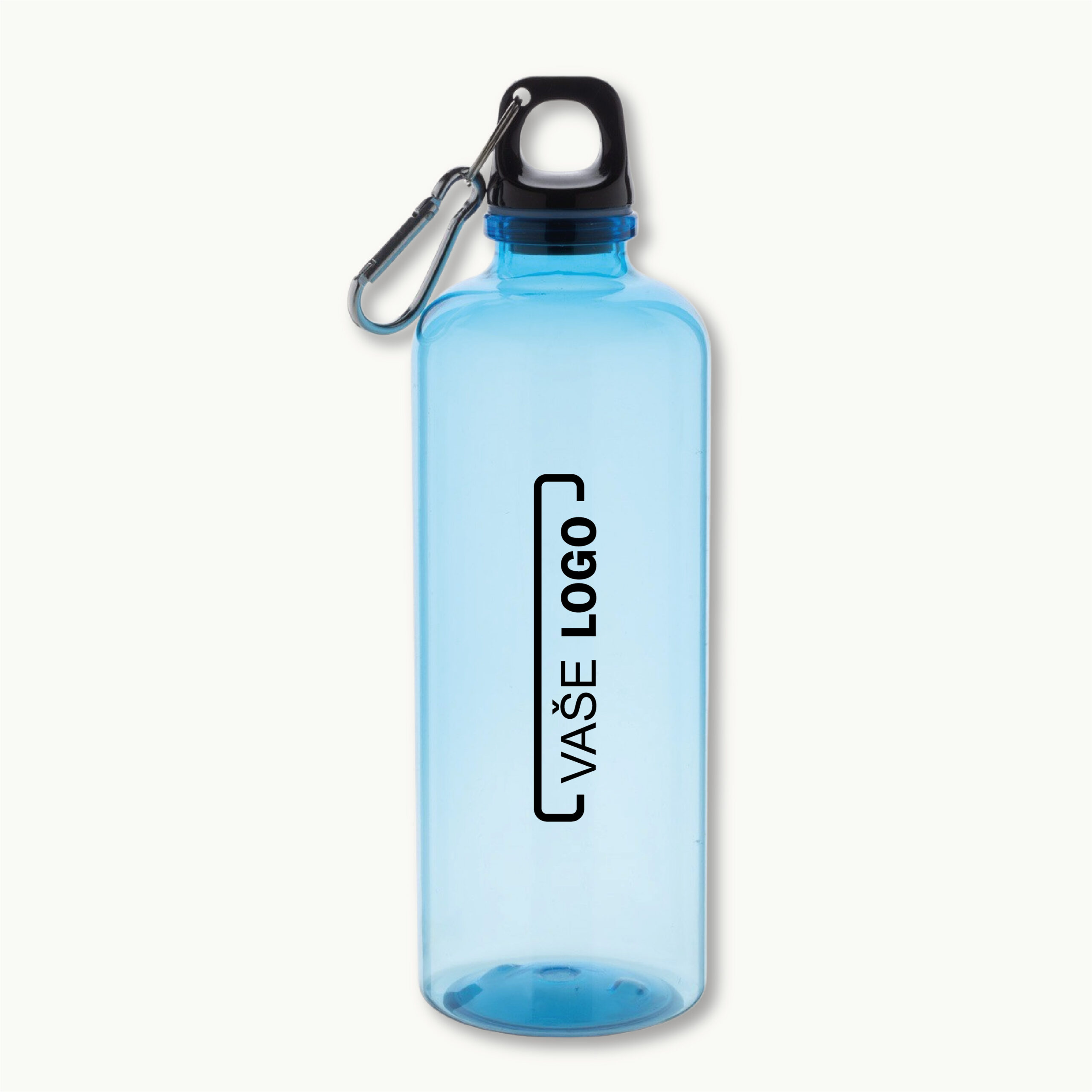 RPET fľaša s karabínou 600ml obrázok 5