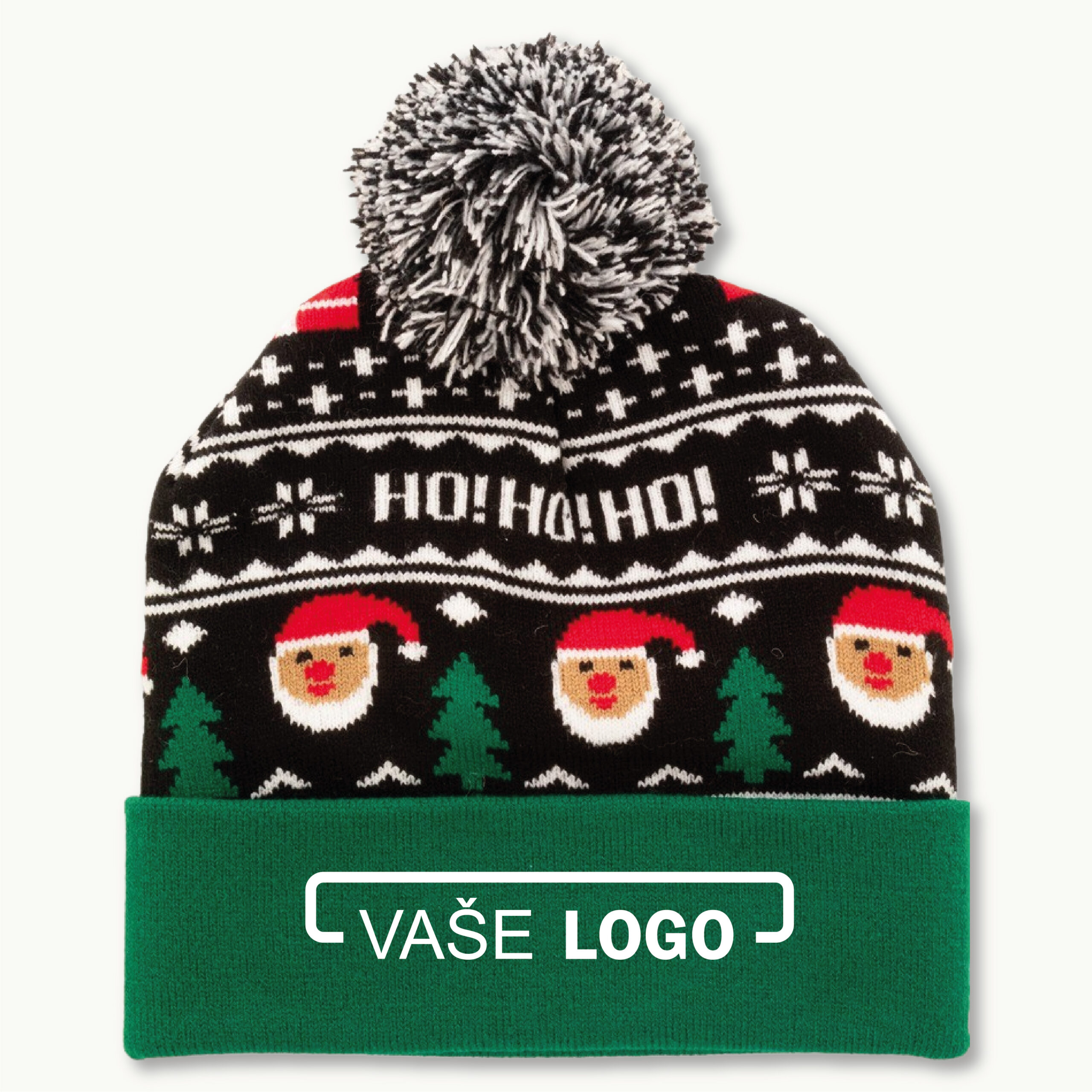 Pletená zimná čiapka obrázok 3