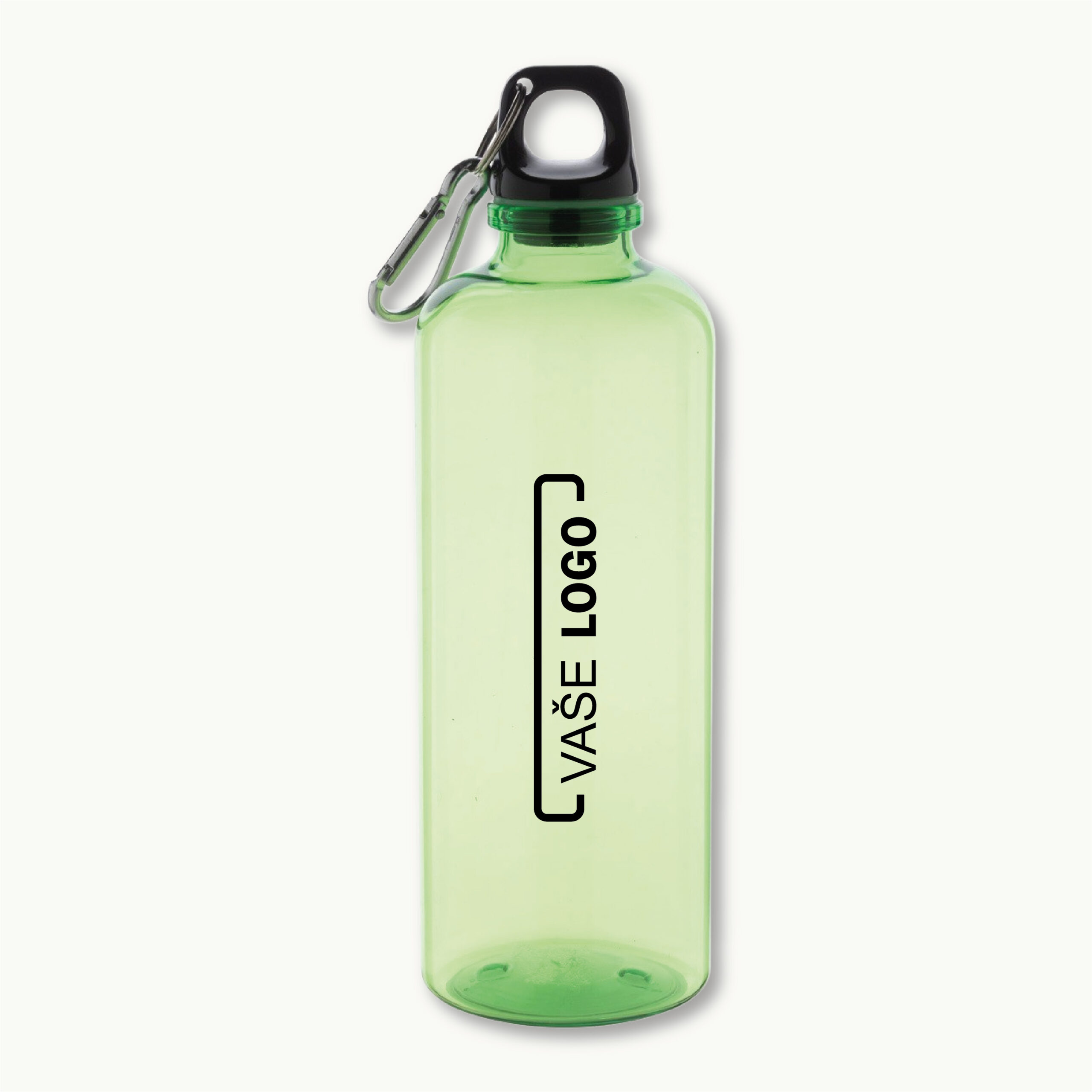 RPET fľaša s karabínou 600ml obrázok 6