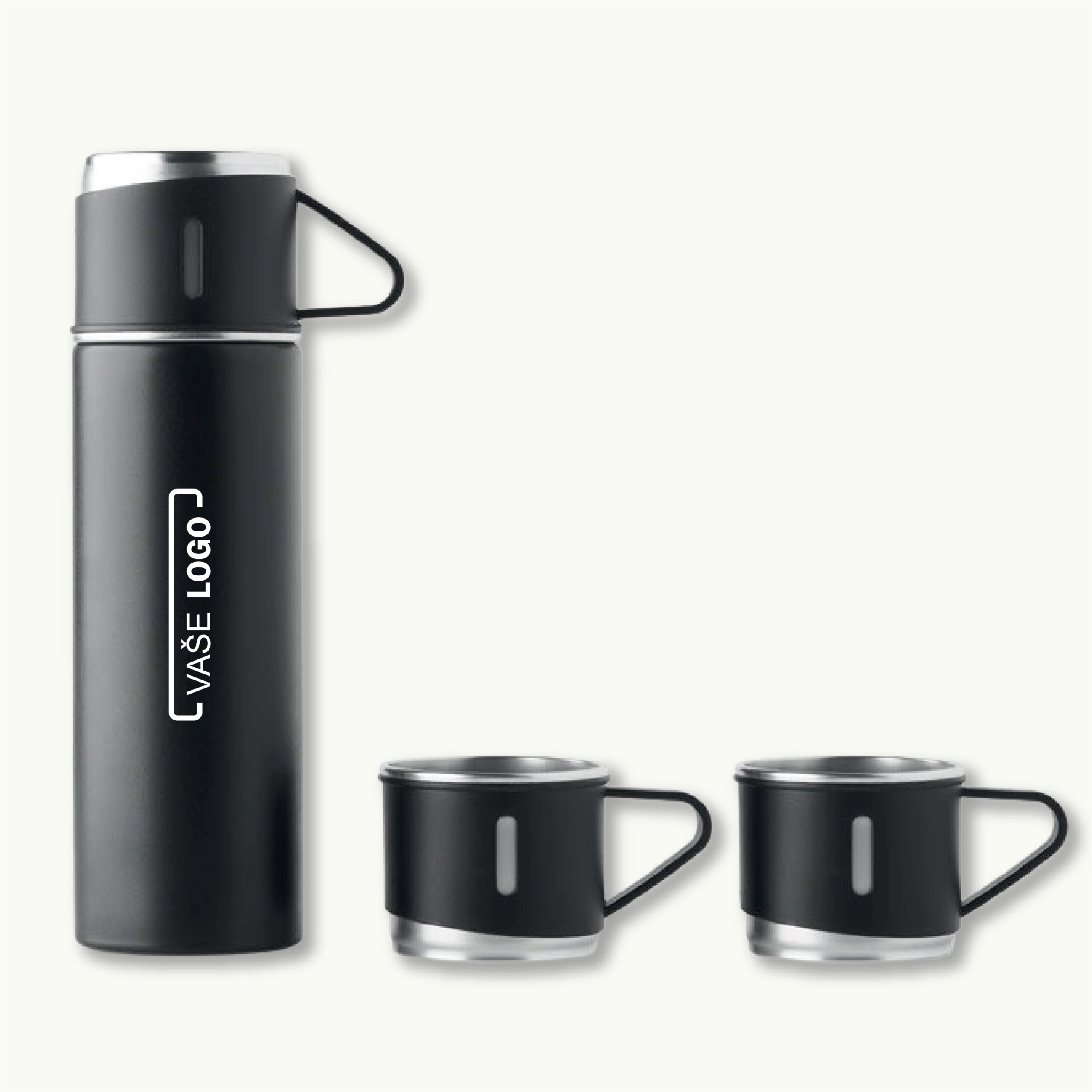 Sada: nerezová termoska a hrnčeky obrázok 2