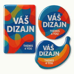 Magnetka 3D efekt - tvar na zakázku