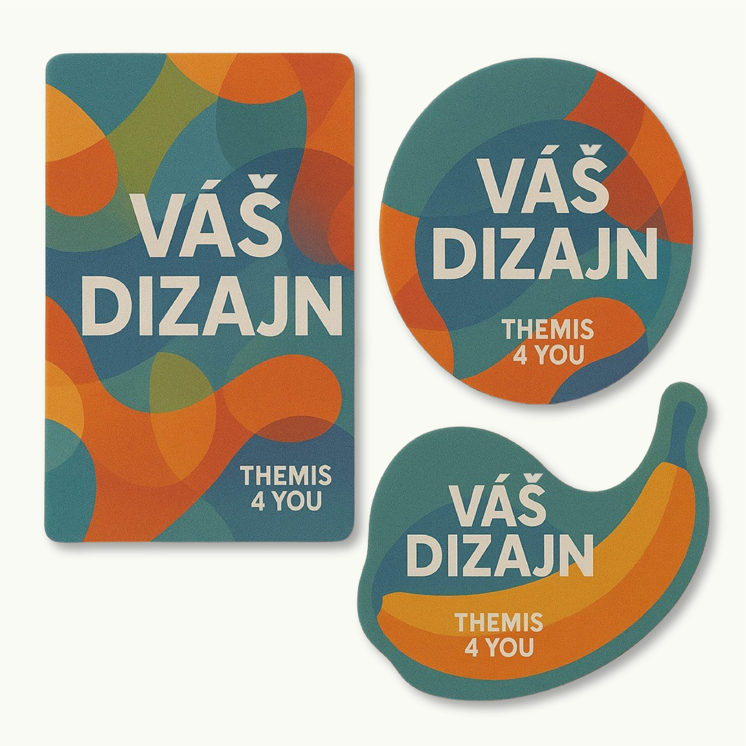 Magnetka - tvar na zakázku