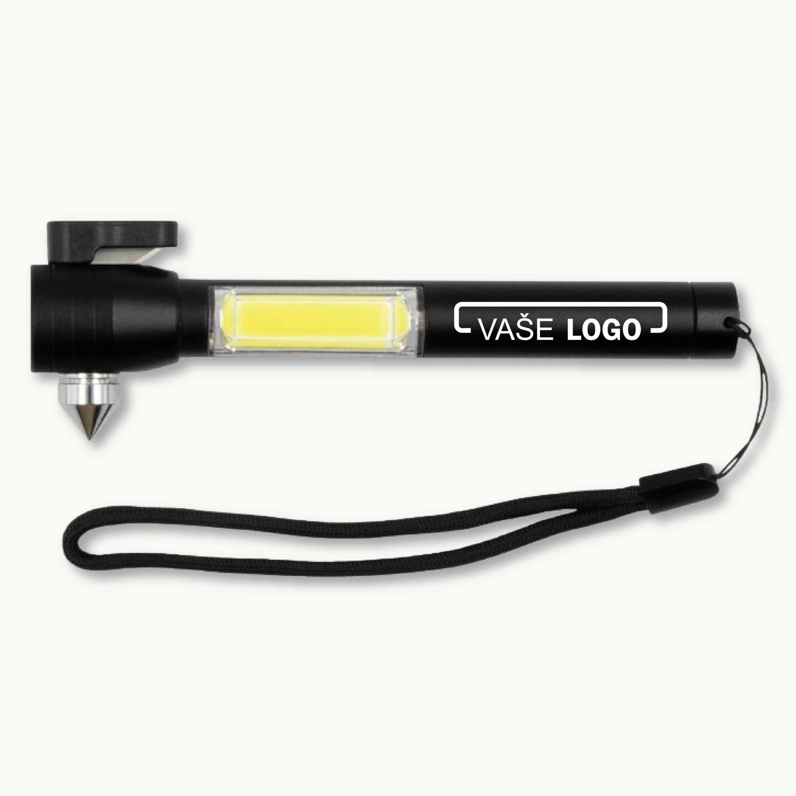 Núdzová LED COB baterka 3v1