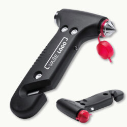 Nouzové LED kladivo s řezačkou pásů