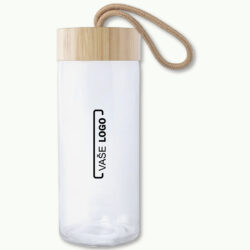 Skleněná láhev Bamboo 430 ml