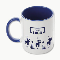 Dvoubarevný hrnek vánoční 350 ml obrázok 2