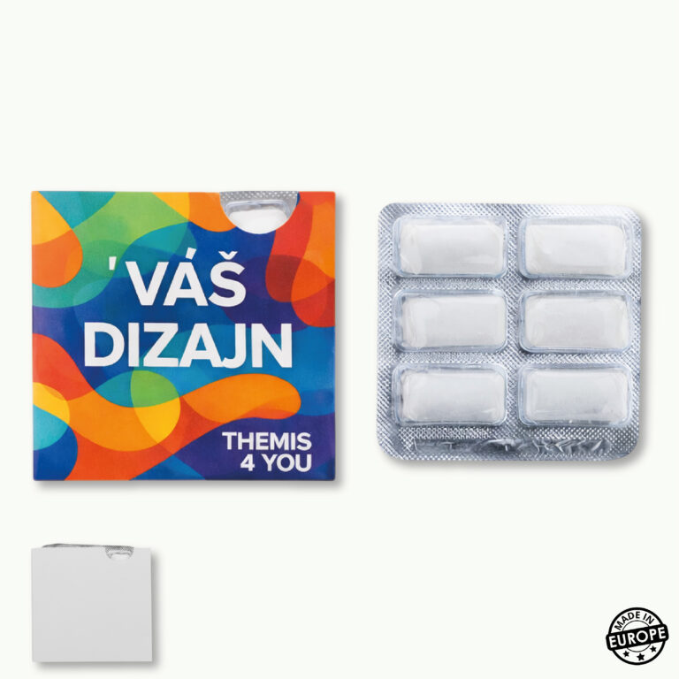 Žvýkačky na míru 6 ks